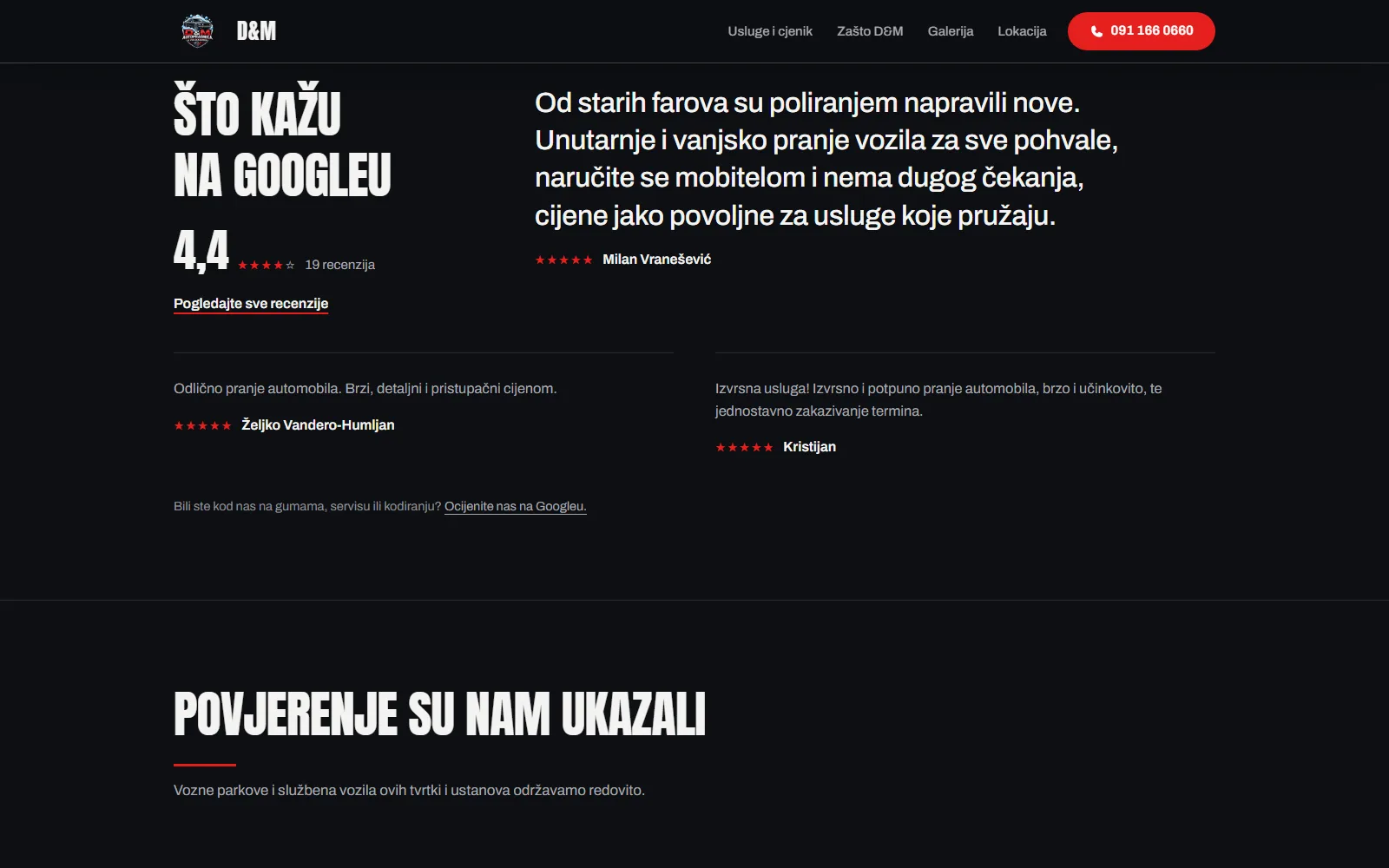 Dani Automobili, recenzije