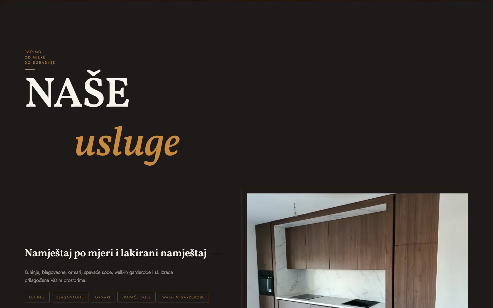 Donadini Design, usluge